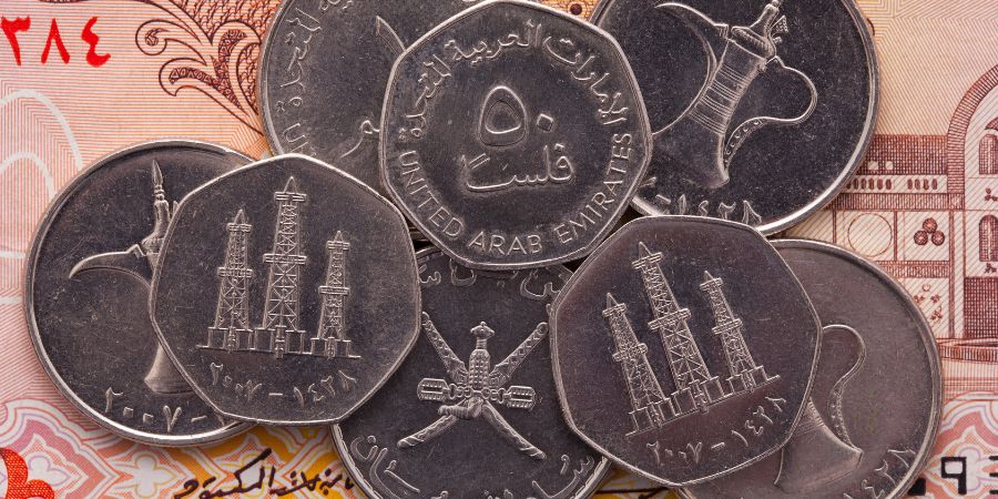 Dinero en Emiratos Árabe